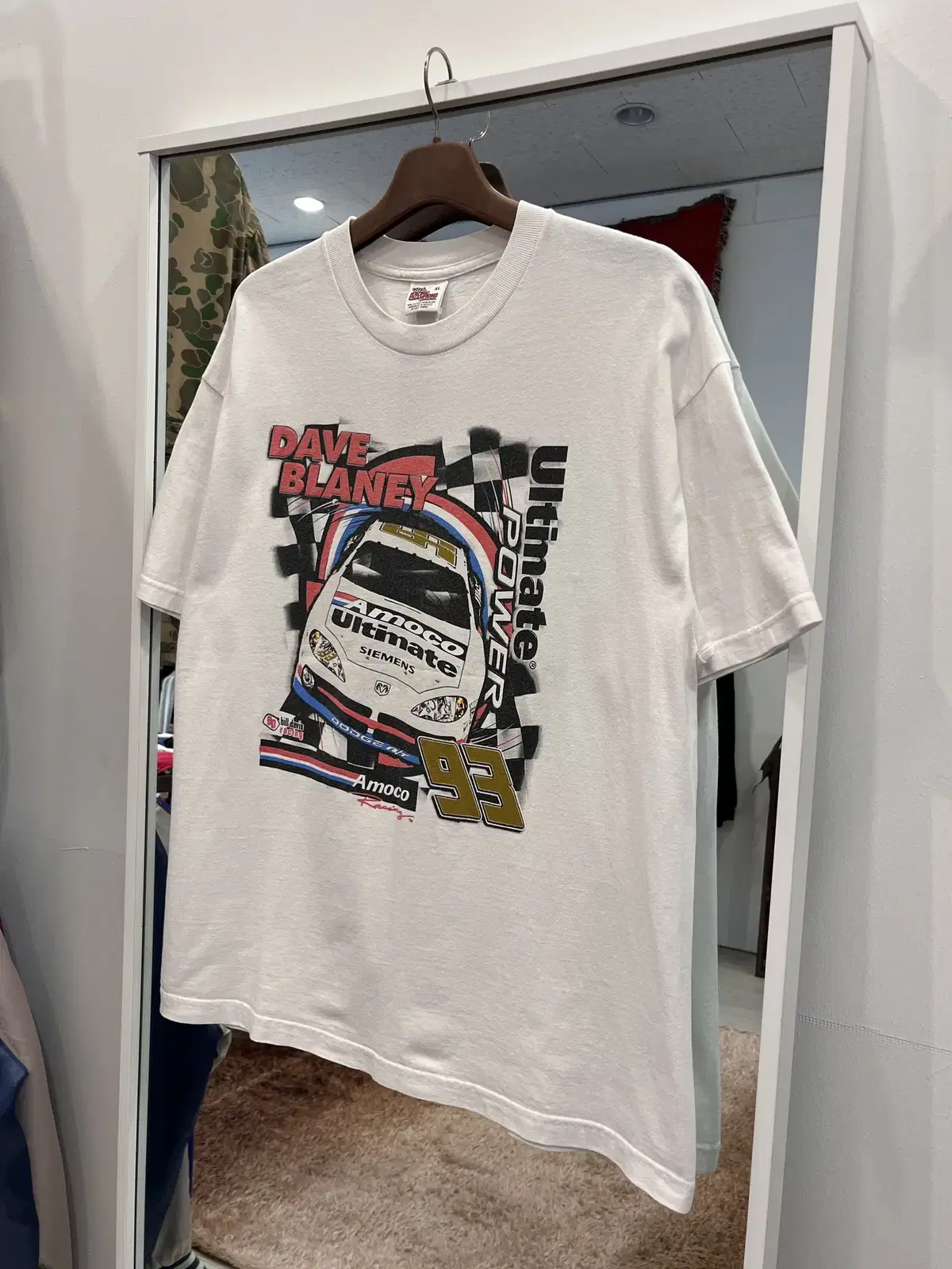 00s Racing Champions 빈티지 레이싱 반팔 티셔츠