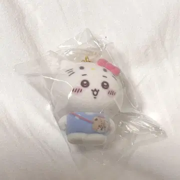 치이카와 산리오 시크릿 플로키 마스코트 참 헬로키티