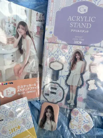 illit 에니마이 복권 MINJU 컴플리트 세트