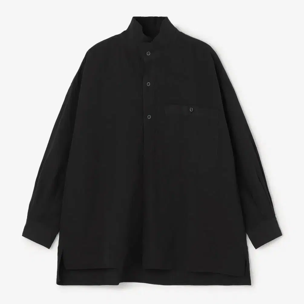 【KAPTAIN SUNSHINE】STAND COLLAR SMOCK Kaptain Sunshine Stand Collar Smock - Navy Black | Wallace