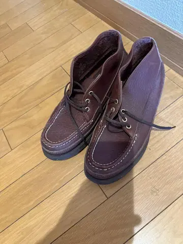 러셀 모카신 부츠 브라운