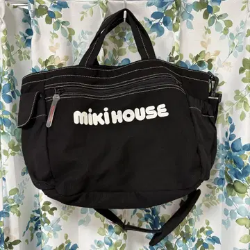 MIKI HOUSE 블랙 숄더백