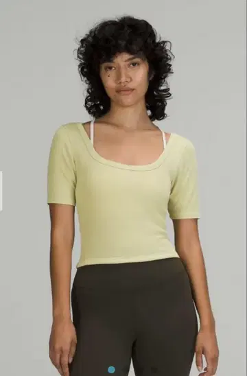 Lululemon Ribbed Held Tight Tee 반팔 리브 6