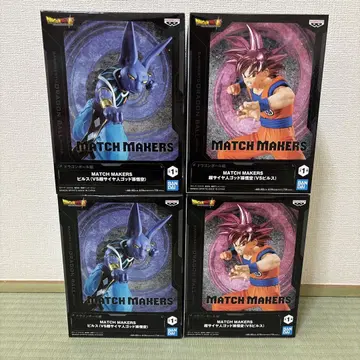 드래곤볼 초 MATCH MAKERS 초사이어인 갓 손오공 비루스 4개