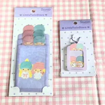 산리오 리틀트윈스타즈 포토 카드 커버 증명 사진 홀더