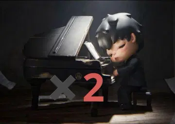 Popmart Hirono The Pianist Figure 정품