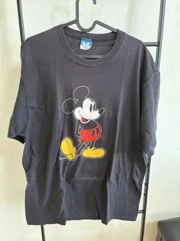 80's Mickey 티셔츠 XL 미키 빈티지 미국제