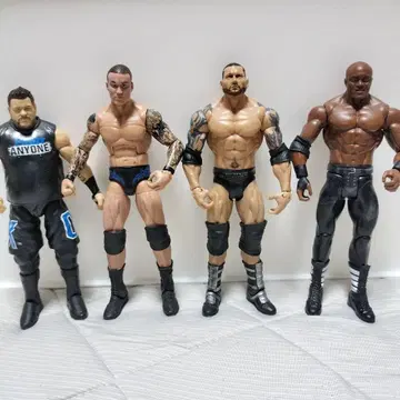 WWE 피규어 마텔 엘리트 4개 세트