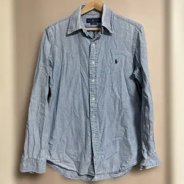 Ralph Lauren 라이트 블루 버튼 다운 셔츠