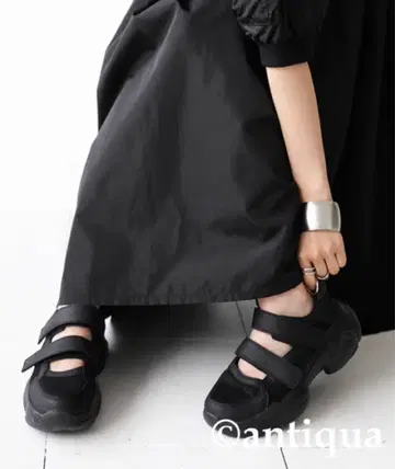 "antiqua" "patterntorso" 로우 컷 스니커즈 샌들 M