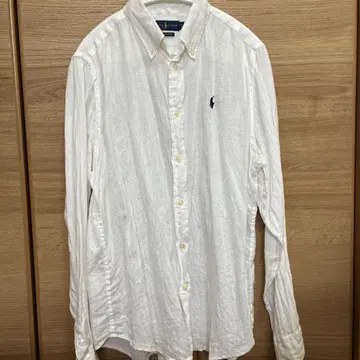 Ralph Lauren 화이트 셔츠 L 클래식 핏