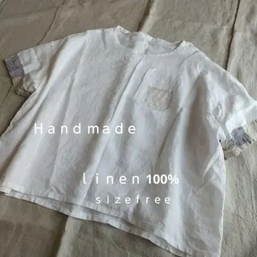 handmade 린넨 100% 프리 사이즈 nestrobe 베리떼꾸르
