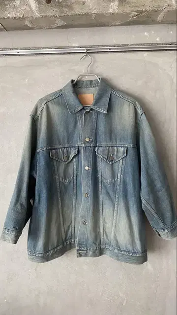 그라프페이퍼 Selvage Denim Trucker Jacket