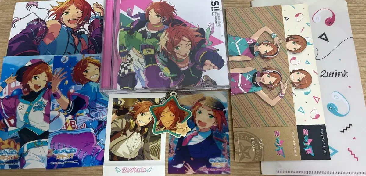 Ensemble Stars! Yuta Hina CD Rare Goods Live Ticket Charm Sharing