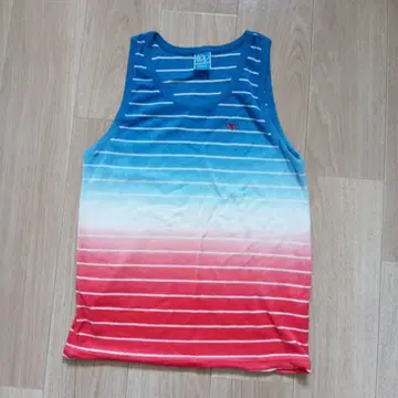 Ocean Pacific 탱크탑 파랑빨강 스트라이프