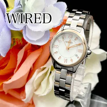 작동 손목시계 WIRED 세이코 와이어드 여성용 새상품 배터리 E13