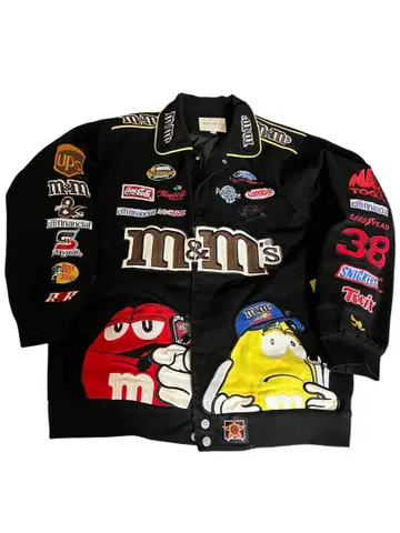 M&M's 레이싱 자켓  재고 정리 세일