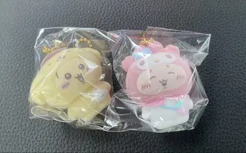 산리오 치이카와 (먼작귀) 시크릿 플로키 마스코트 참 2개