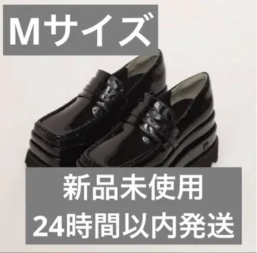 Darich 다리치 에나멜 플랫폼 로퍼 M 블랙