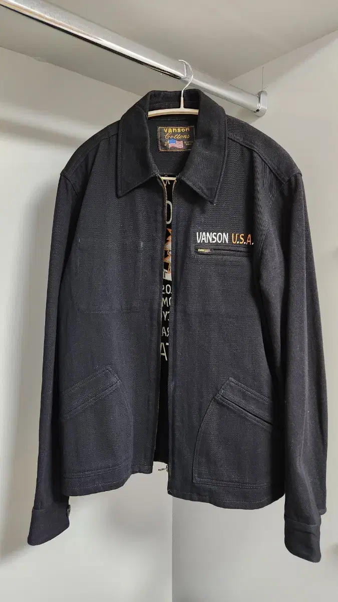 vanson cotton 워크자켓 M
