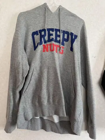 챔피온 CREEPY NUTS 후드티 XL 그레이