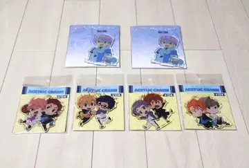 Free! 세리자와 나오 아크릴 스탠드 아크릴 키링 6개 세트