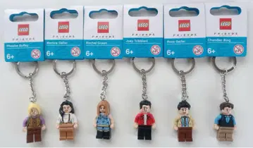 레고 LEGO 아이디어 드라마 프렌즈 키링 키링 6개 세트