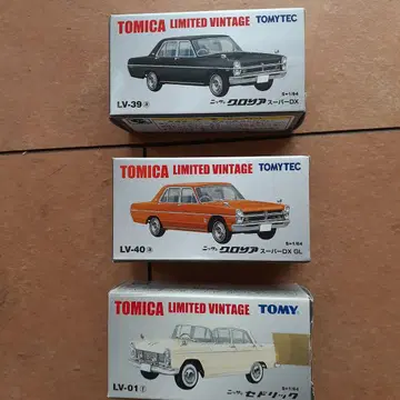 TOMYTEC 미니카 세트 LV-39 LV-40 LV-01