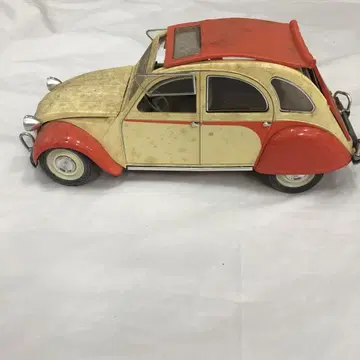 레어 레트로 시트로엥 2CV 1/18 스케일 모델 프랑스제