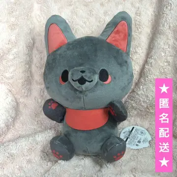 카미사마 여우와 샐러리맨 BIG 봉제 인형 [검정]
