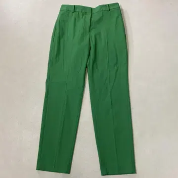 새상품급 PLST 린넨 블렌드 STYLE 스틱 팬츠 그린 L