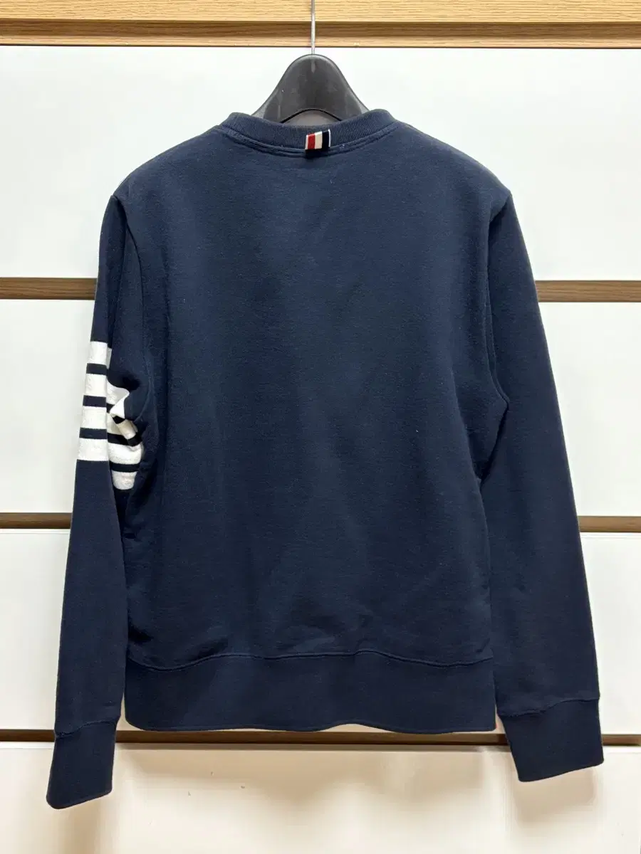 Thom Browne Diagonal Stripe Sweatshirt Navy 2