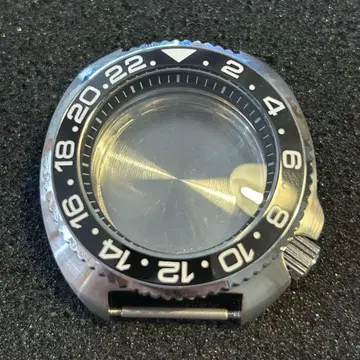 SKX 6105 MOD 거북이 케이스 BLACK GMT 베젤 S 크라운