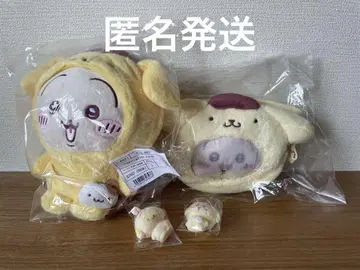치이카와 (먼작귀) 산리오 토끼 폼폼푸딩 봉제 인형 미니백 플로키