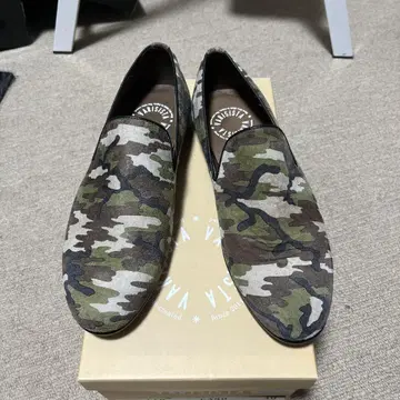 카모 패턴 슬립온 미사용품 40 (25.5cm)