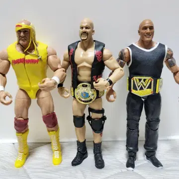 WWE 피규어 3종 세트