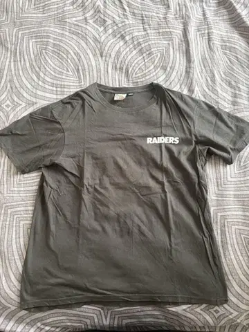RAIDERS 티셔츠 XL 그레이