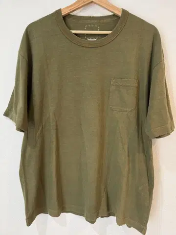 AMPLUS 티셔츠 S/S(U.D.) 올리브 3