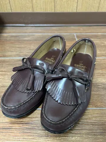 REGAL 브라운 로퍼 23.5 EEE