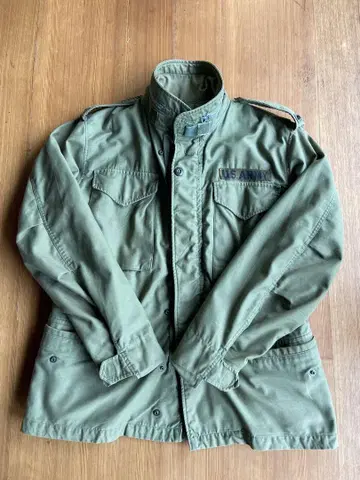 빈티지 미국 육군 M-65 필드 재킷