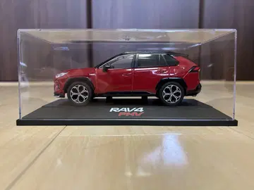 도요타 RAV4 PHV 미니카 1/30 빨간색