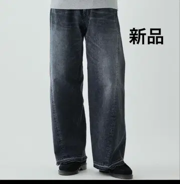 지에다 Jieda USED 3D BAGGY DENIM (새상품) 데님