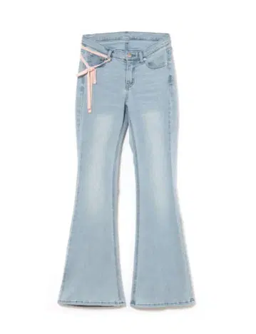 andmary 앤드 마리 Baby ribbon denim XS