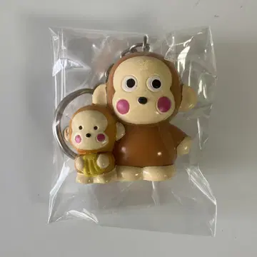 산리오 오사루노몬키치 몬타 키링 키링 헤이세이 레트로