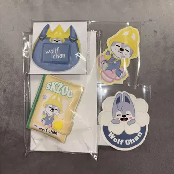 skzoo 온라인 복권 울프 찬 미니 노트 이름 배치 스티커