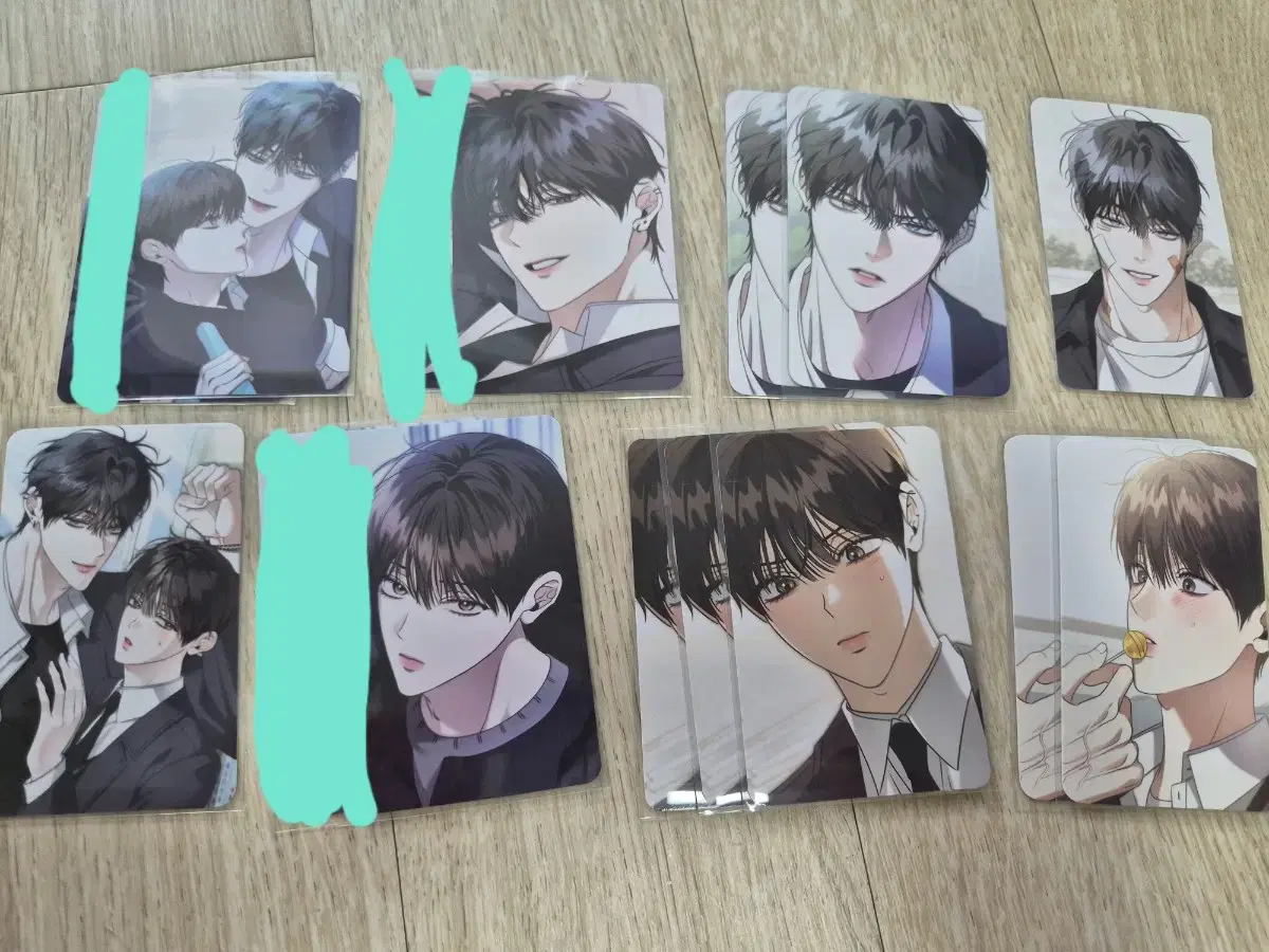 Eighteen's Bed Monthly Poca, 3 photocards each