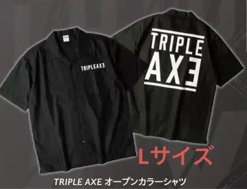 TRIPLEAXE 워크 셔츠 L 사이즈 트리플 악스 투어 굿즈