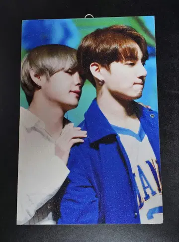 BTS JUNGKOOK TAEHYUNG 구쿠테 구테 마스터 제작 액자
