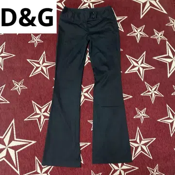 D&G 돌체&가바나 플레어 팬츠 블랙