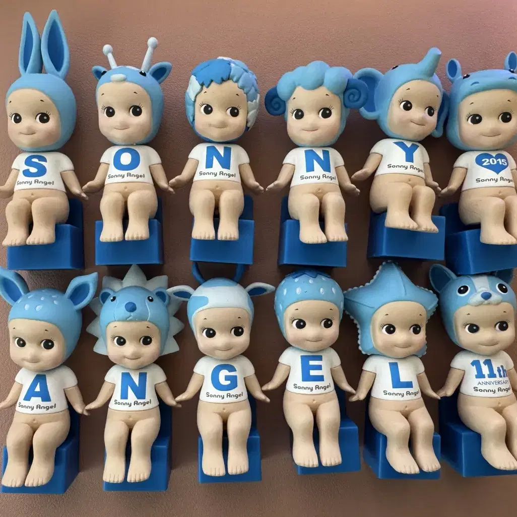 ソニーエンジェル 2015 11th Anniversary S 12種セット Sonny Angel 2015 11th Anniversary Limited Edition on Bunjang